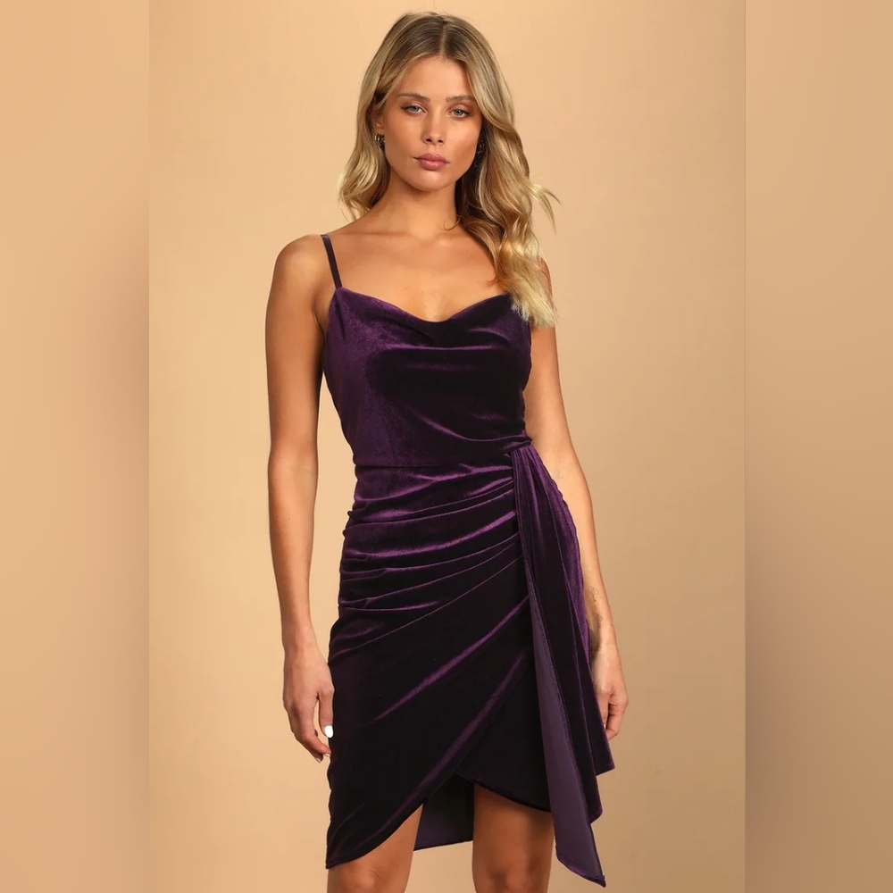🎀NWT Lulu's Purple dress sz M